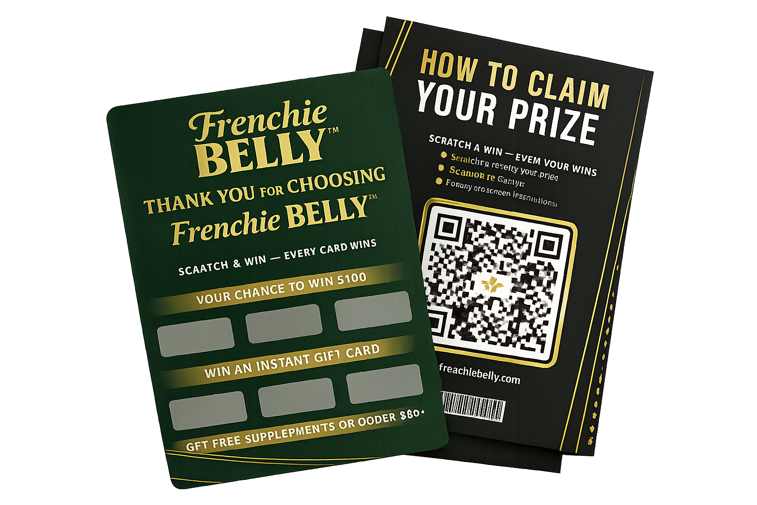 Scratch & Win Card